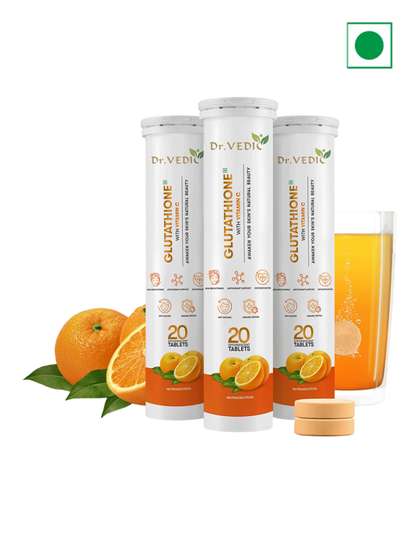 Dr Vedic 3 Pcs Vitamin C-20 Tab Each