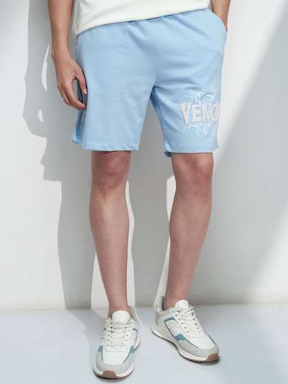 HIGHLANDER Marvel
                        Venom Men Relaxed Fit Shorts