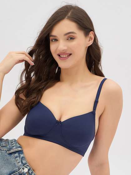 Clovia Full Coverage
                        Lightly Padded Seamless Styled Back T-shirt Bra