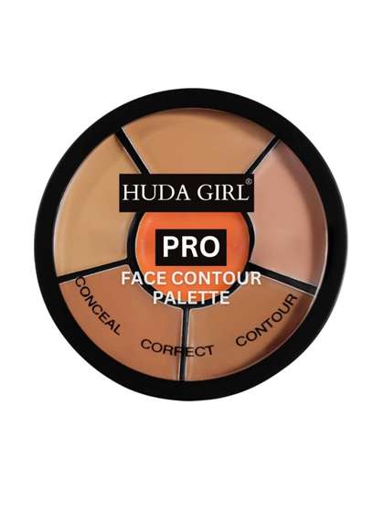 Huda Girl 3 In 1
                          Makeup Palette Warms Concealer -15 g - Nude