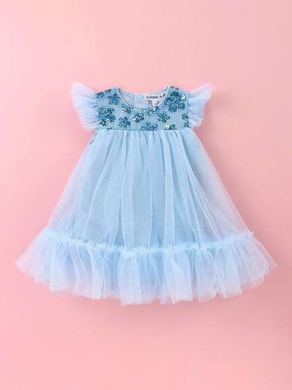 Mark & Mia Infant
                    Girls Embellished Frock Style Bodysuit