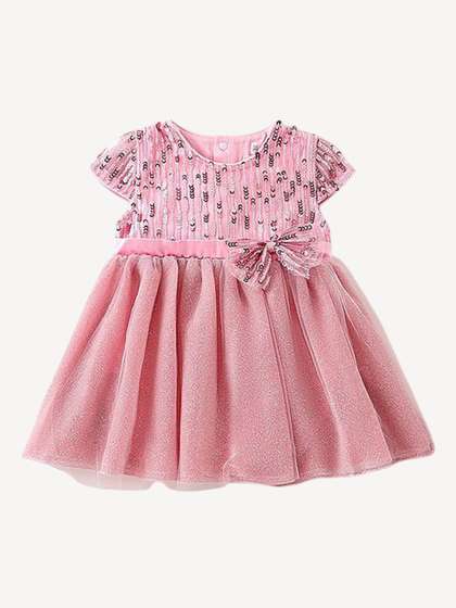 Mark & Mia Infant
                    Girls Embellished Frock Style Bodysuit
