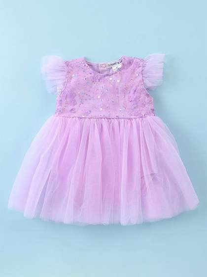 Mark & Mia Infant
                    Girls Embellished Frock Style Bodysuit