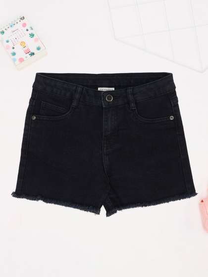 Pantaloons Junior Girls Loose Fit Denim Shorts