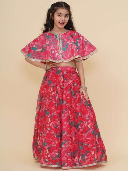 Bitiya by Bhama Girls
                    Printed Ready to Wear Lehenga & Blouse