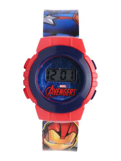 Marvel Kids Printed Dial
                    & Straps Digital Automatic Watch TKW0007