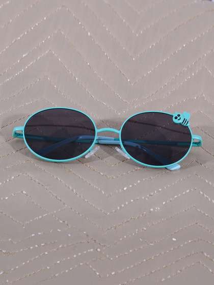 DukieKooky Unisex Kids
                      Oval Sunglasses with Polarised and UV Protected
                      Lens DKSG521F