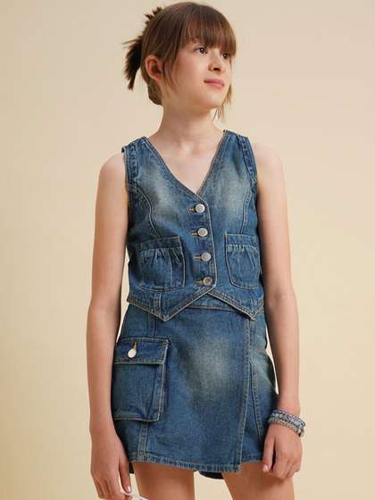 Vero Moda Lightweight Crop Denim Jacket