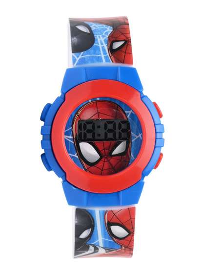 Marvel Unisex Kids
                    Spiderman Digital Automatic Watch TKW0004