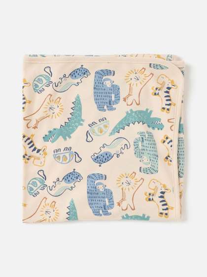 Juniors by Babyshop
                    Infants Kids Dinosaur Printed Receiving Blanket