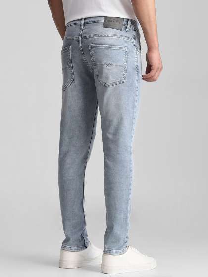 Mufti Men Skinny Fit Heavy Fade Stretchable Jeans