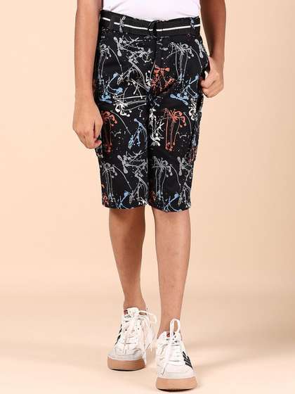V-Mart Boys Printed
                    Mid-Rise Regular Fit Shorts