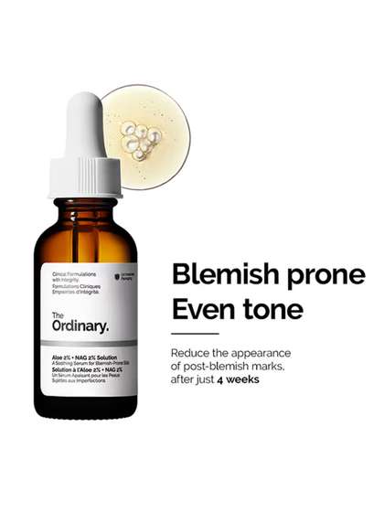 THE ORDINARY Aloe 2%
                        + NAG 2% Solution - 30ml