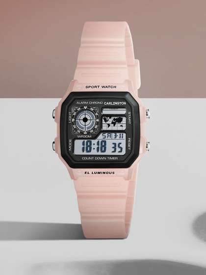 CARLINGTON Unisex Kids
                    Dial & Straps Digital Multi Function Watch
                    Junior 321 Pink