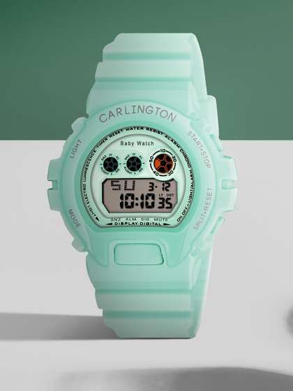 CARLINGTON Unisex Kids
                    Dial & Straps Digital Multi Function Watch
                    Junior 717 Green