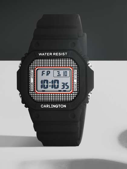 CARLINGTON Unisex Kids
                      Dial & Straps Digital Multi Function Watch
                      Junior 718 Black