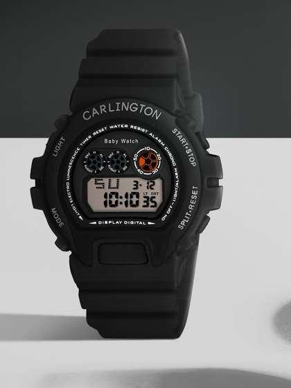 CARLINGTON Unisex Kids
                    Dial & Straps Digital Multi Function Watch
                    Junior 717 Black