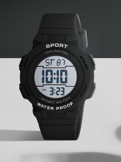 CARLINGTON Unisex Kids
                    Dial & Straps Digital Multi Function Watch
                    Junior 9123 Black