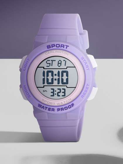 CARLINGTON Unisex Kids
                    Dial & Straps Digital Multi Function Watch
                    Junior 9123 Purple