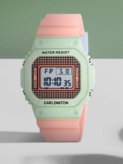 CARLINGTON Unisex Kids
                      Dial & Straps Digital Multi Function Watch
                      Junior 718 Green