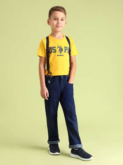 U.S. Polo Assn. Kids
                    Boys Skinny Fit Stretchable Jeans