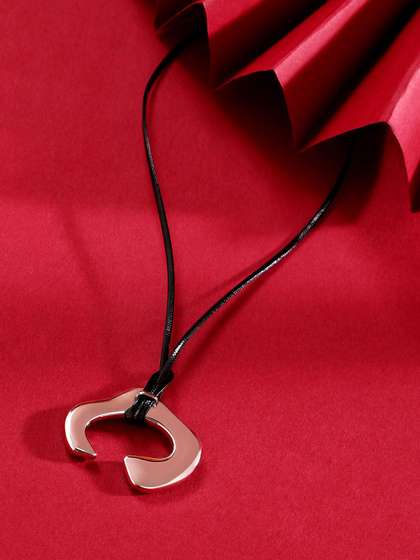 French Accent
                      Silver-Plated The Dallas Pendant With Chain
