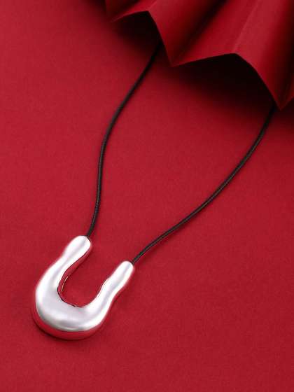 French Accent The
                    Houston Silver-Plated Chain