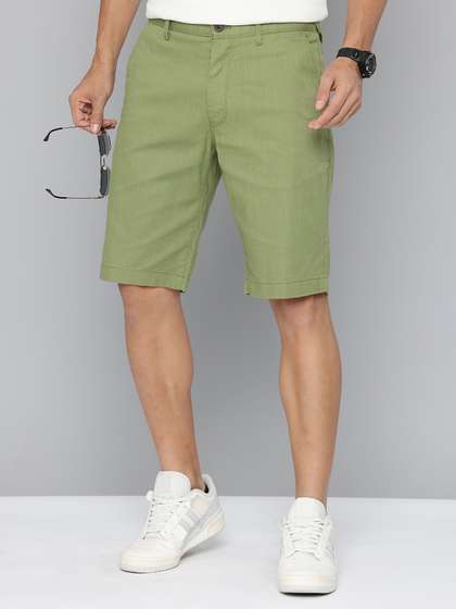 Price History of Indian Terrain Men Solid Shorts (34) by Myntra