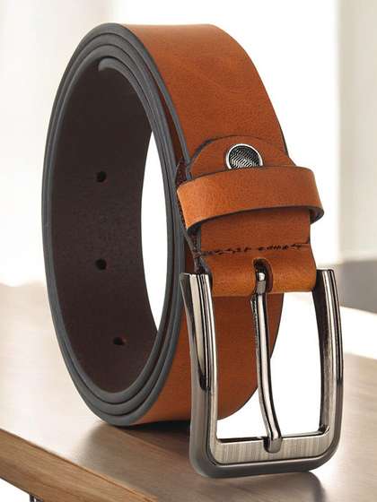 Provogue Men Textured
                    Leather Formal Belt
