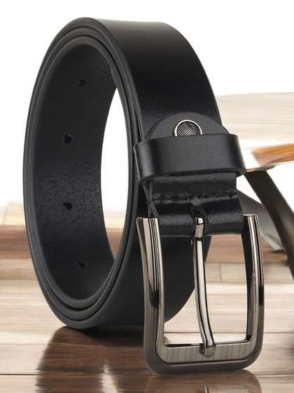 Provogue Men Textured
                    Leather Formal Belt