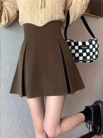 StyleCast Pure
                        Cotton A-Line Above Knee Skirts