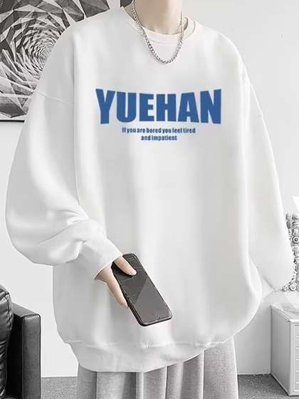 StyleCast x
                          Revolte Men Typography Printed Sweatshirt