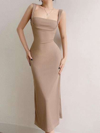 StyleCast x Revolte
                        Bodycon Maxi Dress
