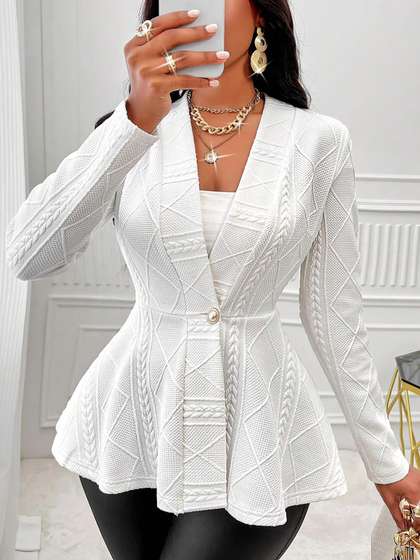 StyleCast Women
                      Slim-Fit Single Breasted Blazer