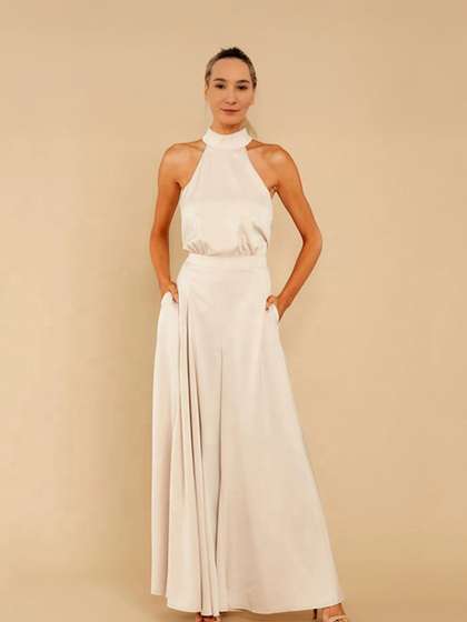 StyleCast Women
                        Halter Neck Basic Jumpsuit