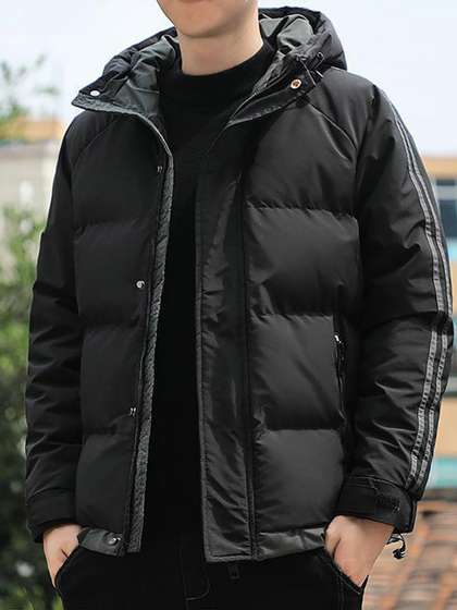 StyleCast x Revolte
                      Men Hooded Puffer Jacket