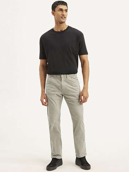 Levis Men Regular Fit Mid-Rise Jeans