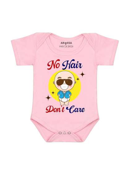 Arvesa No Hair Dont Care
                    Printed Bodysuit