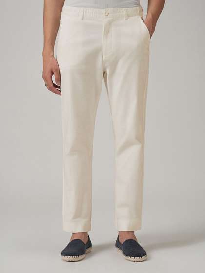 Banana Club Men
                        Original Light Cream Cotton Trouser
