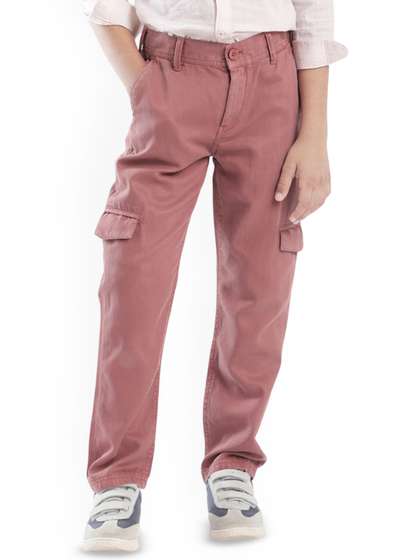 RARE ONES Boy Mid-Rise
                    Loose Fit Cargos