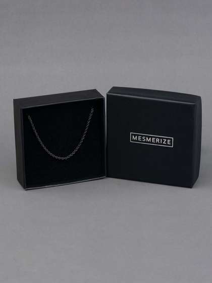 Mesmerize Men Stainless
                    Steel Minimal Chain