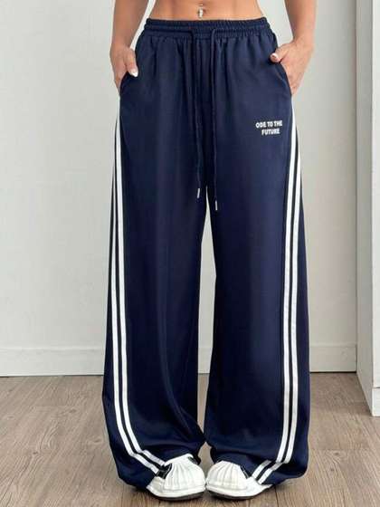 The Roadster
                        Lifestyle Co Women Loose Fit High-Rise Cargo
                        Trousers