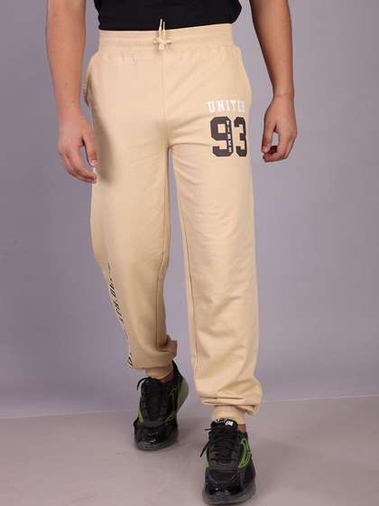 Elzoh Boys Printed Pure
                    Cotton Mid-Rise Joggers
