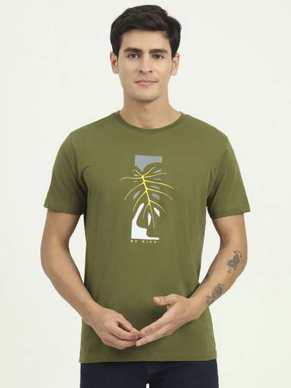 Greenfibre Pure Cotton Slim Fit T-shirt