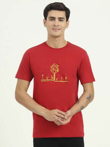 Greenfibre Printed Pure Cotton T-shirt