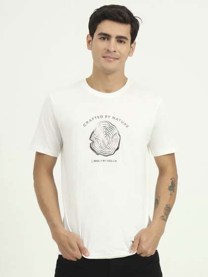 Greenfibre Printed Slim Fit T-shirt