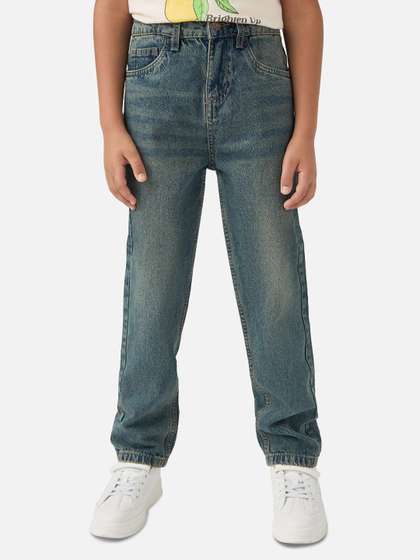Juniors by Babyshop
                      Boys Low Distress Heavy Fade Jeans