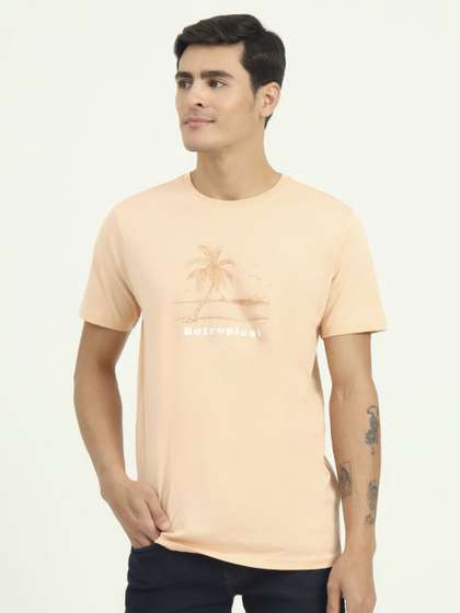 Greenfibre Printed Slim Fit T-shirt