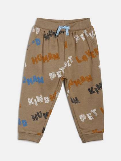 MINI KLUB Boys Printed
                    Cotton Trousers