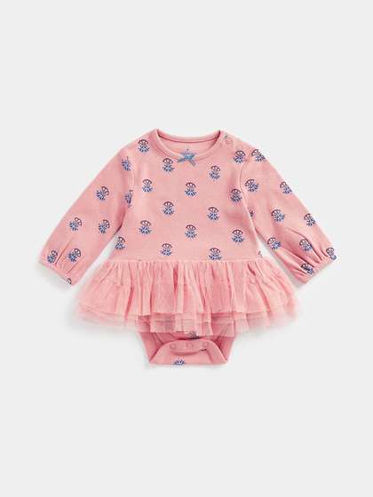 mothercare Girls Printed
                    Bodysuit